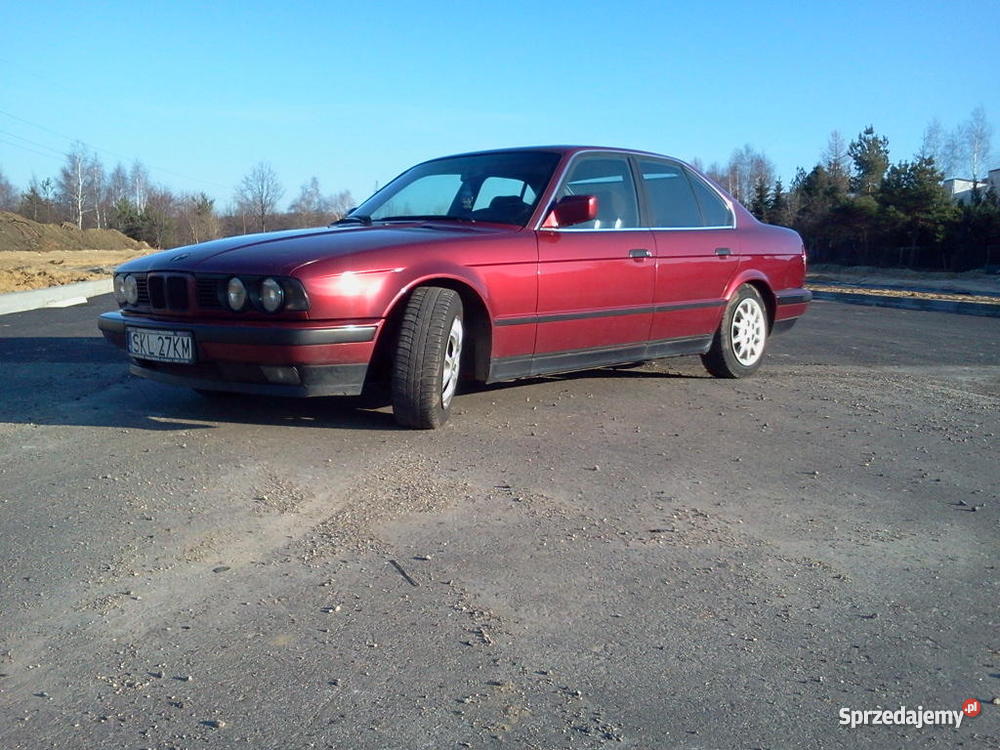 bmw e34 welurowa tapicerka sprzedam