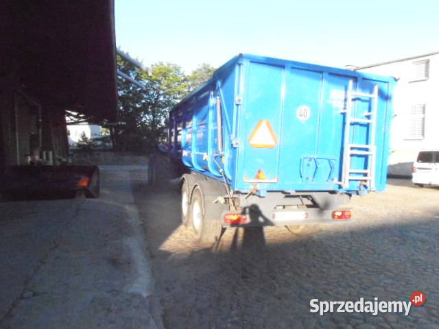 Przyczepa Skorupowa Tandem 23m3 Głubczyce