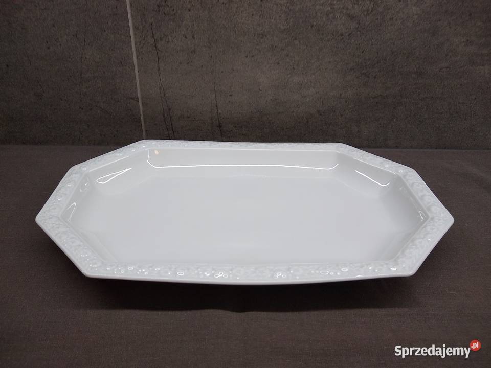 Duży półmisek Rosenthal Biała Maria 38 Kalisz