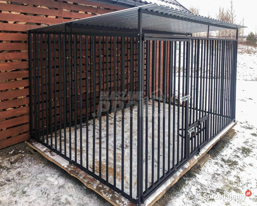 Kojec Psów 3x25m Drewniana podłoga Uchwyt na Jastrzębie-Zdrój