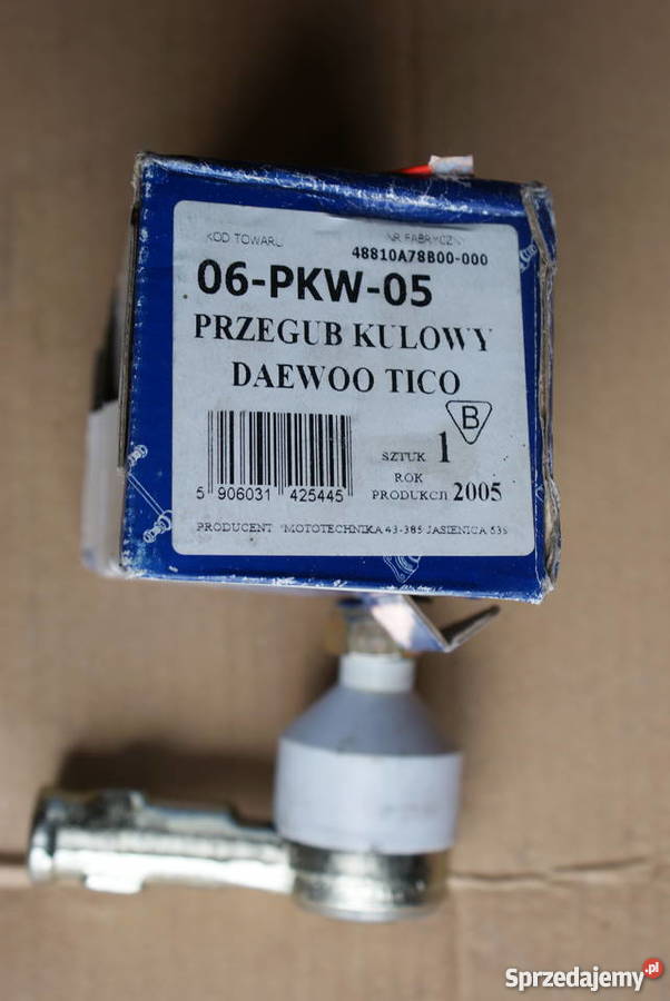 KOŃCÓWKA KIEROWNICZA TICO mazowieckie