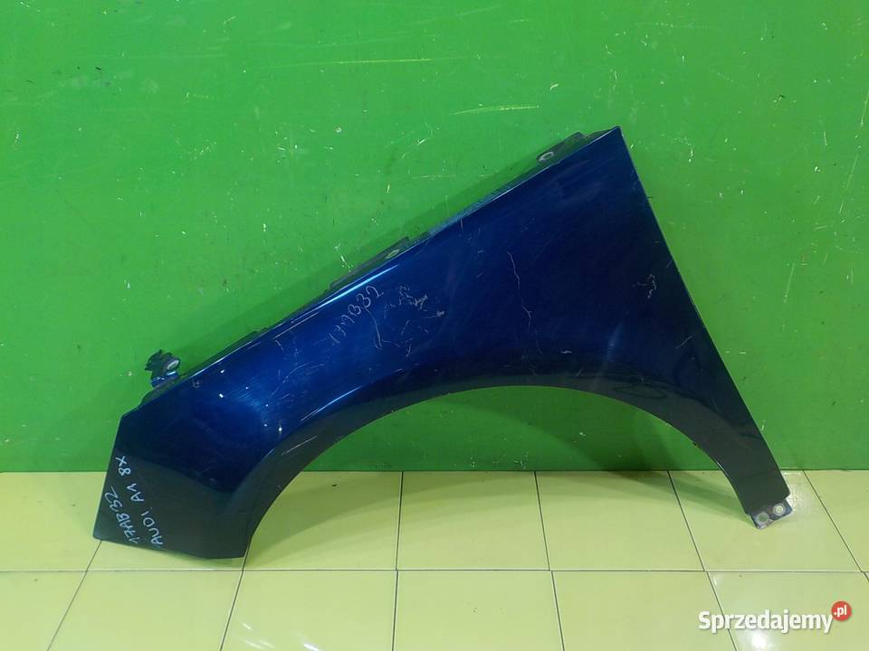 AUDI A1 8X 12 TFSI 11r 3D blotnik lewy przod osobowe Błotniki