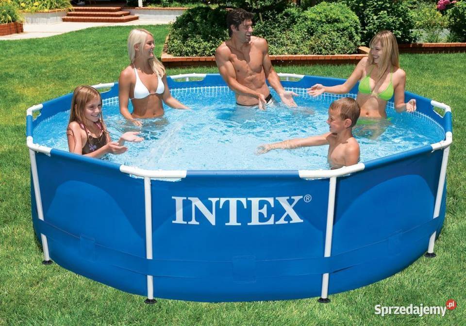 Basen stelażowy duży ogrodowy 305x75 INTEX