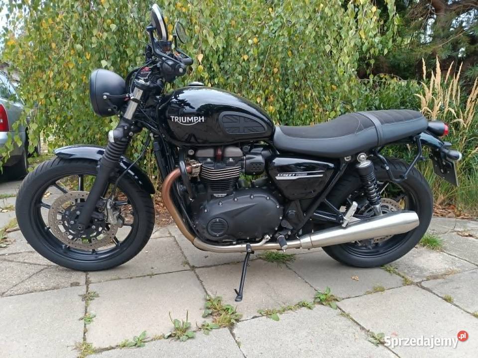 Triumph 900 street twin cafe racer ABS mapy naked Triumph Krapkowice