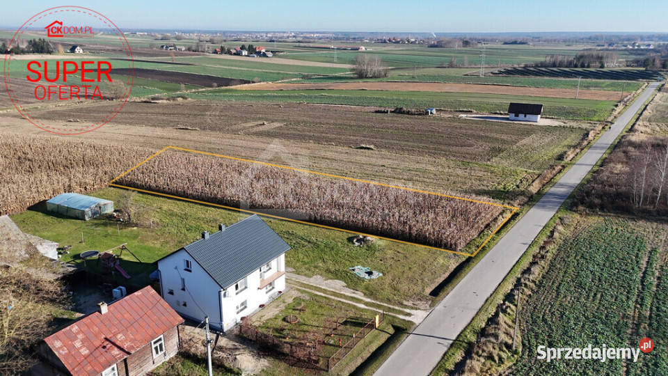 Wyjątkowa działka budowlana 1571 m Sielec