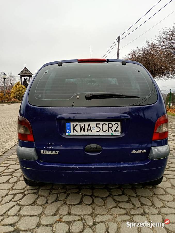 Renault Scenic 19 dTi 98 1999 r nieuszkodzony małopolskie