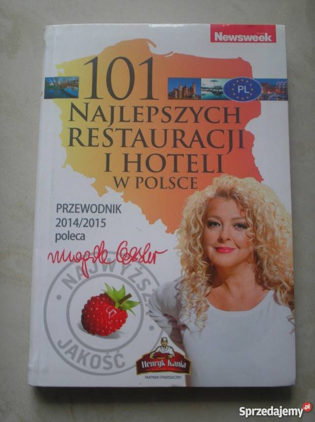 Przewodnik 101 najlepszych restauracji i hoteli małopolskie Kraków sprzedam