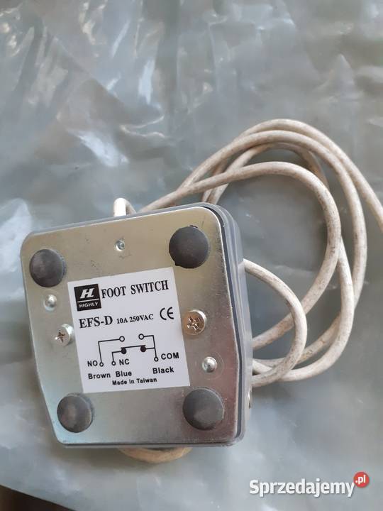 Łącznik nożny pedał EFSD 10A 250V Warszawa
