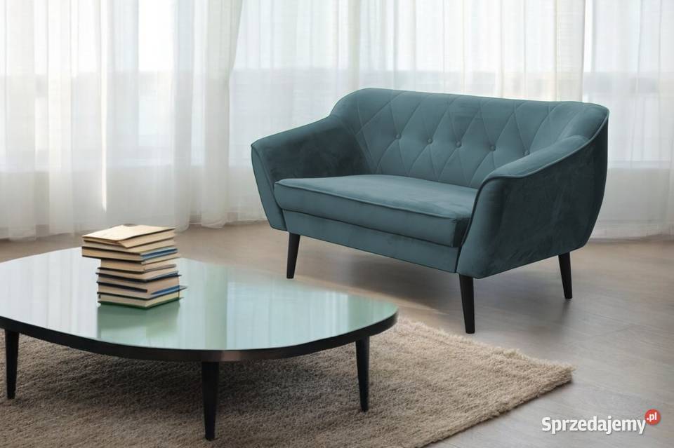 Sofa Maya 2 Osobowa Denimowa Dostawa 0 Tarchały Małe