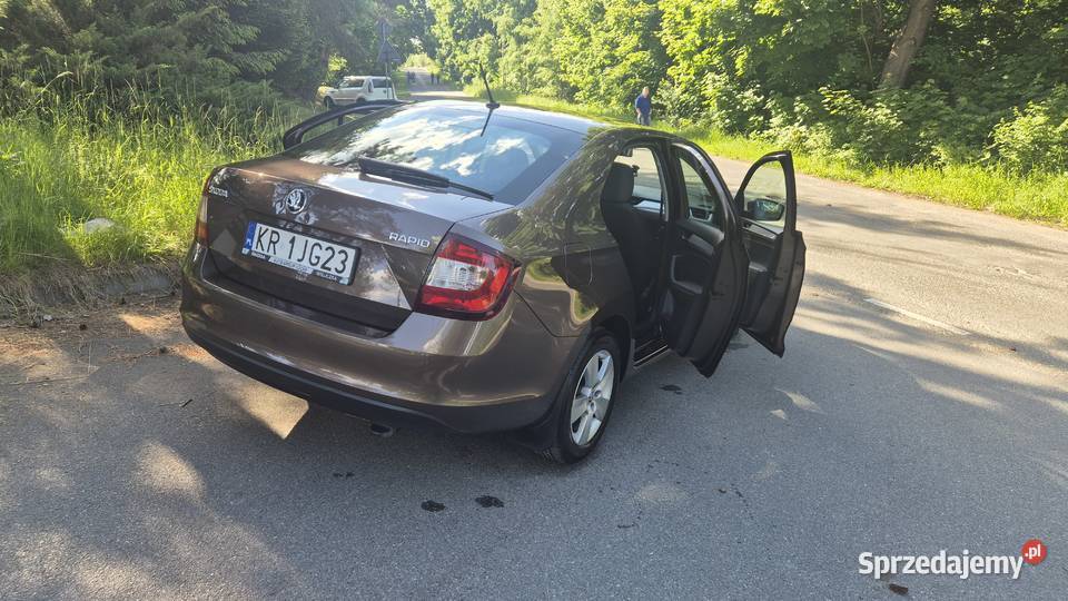 Skoda Rapid Salon Polska Pierwszy właściciel 62550km Gdów