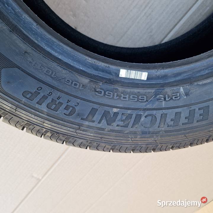 OPONY 21565R16C GOODYEAR EFFICIENTGRIP CARGO 4 lubuskie Bieleń