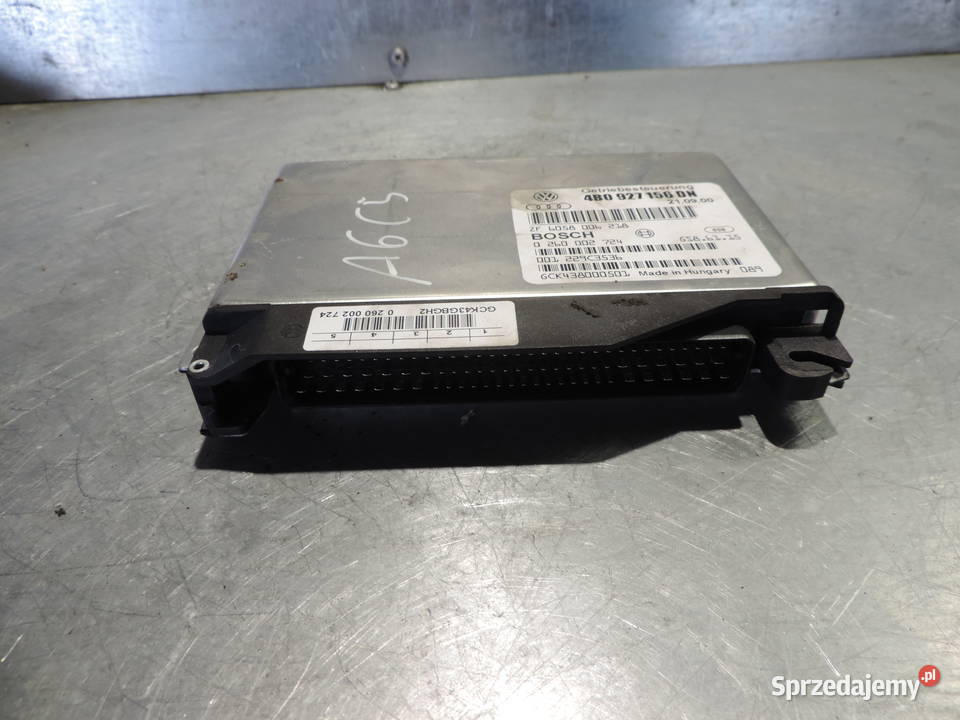 STEROWNIK SKRZYNI AUDI A6 C5 4B0927156DN Nowy Sącz