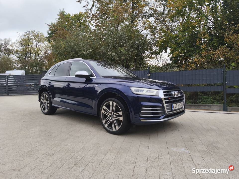 Audi SQ5 30TFSI bezwypadkowa idealny stan podgrzewane fotele SQ5 sprzedam