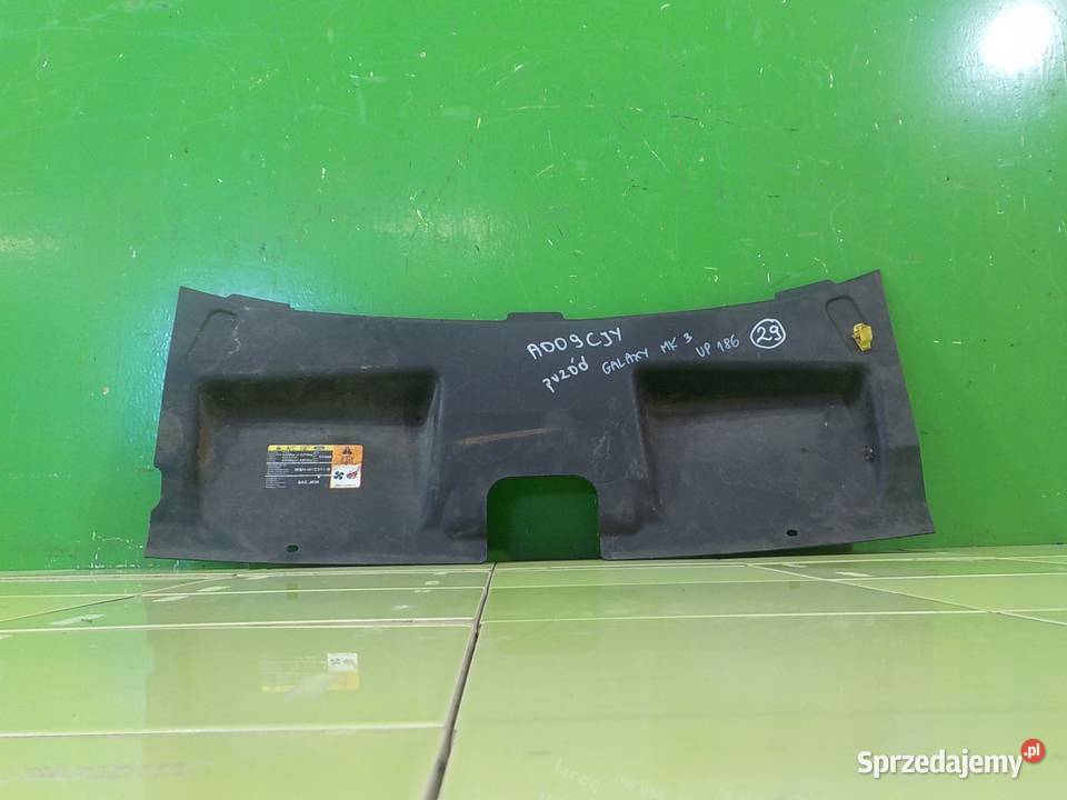 FORD GALAXY MK3 20 TDCI 09r 5D oslona pasa osobowe Suków