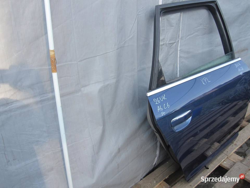 AUDI A6 C6 07r drzwi prawe tył kompletne