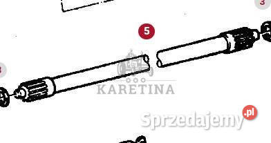 Fendt Favorit 514 Wał Wałek WOM CZĘŚCI Jastrzębniki sprzedam