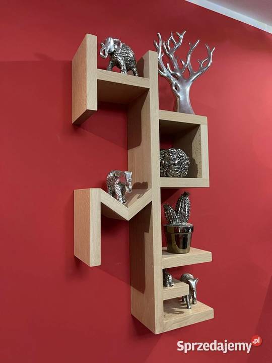 Półka drewniana wisząca HOME Design KOLORY 30cm Dębica