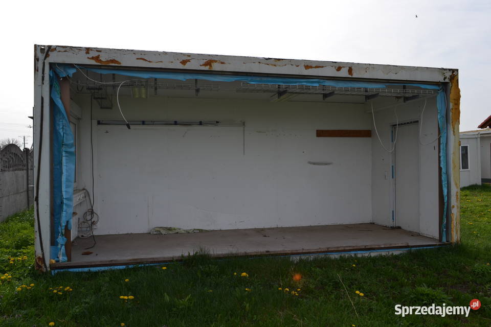 Kontenery mieszkalne biurowe socjalne sanitarne lubuskie Gorzów Wielkopolski