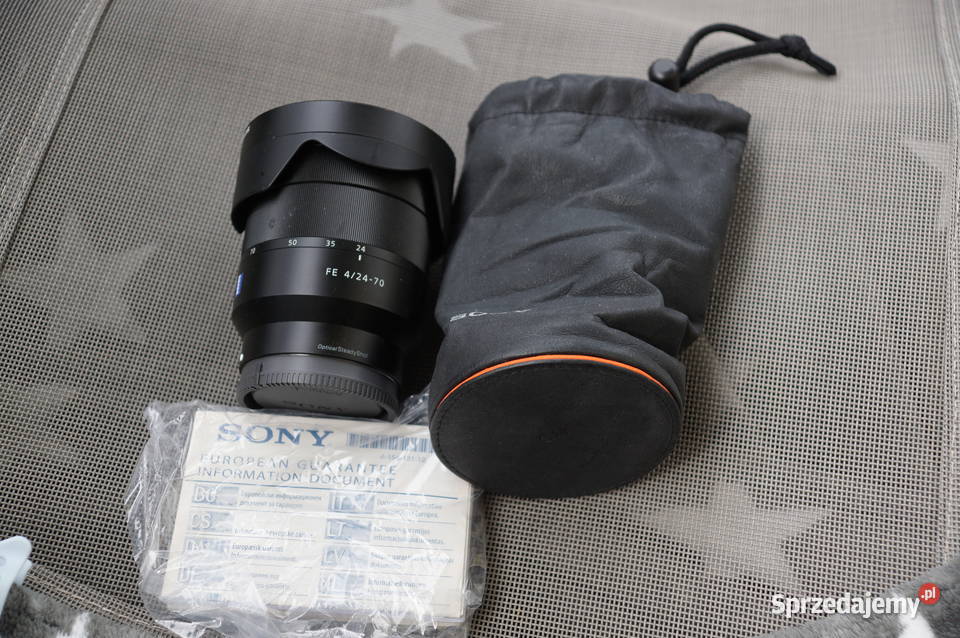 Obiektyw SONY FE VarioTessar T 2470 mm f40 Bielsko-Biała