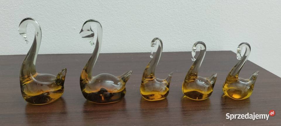 Piękne Szklane Łabędzie Jasło