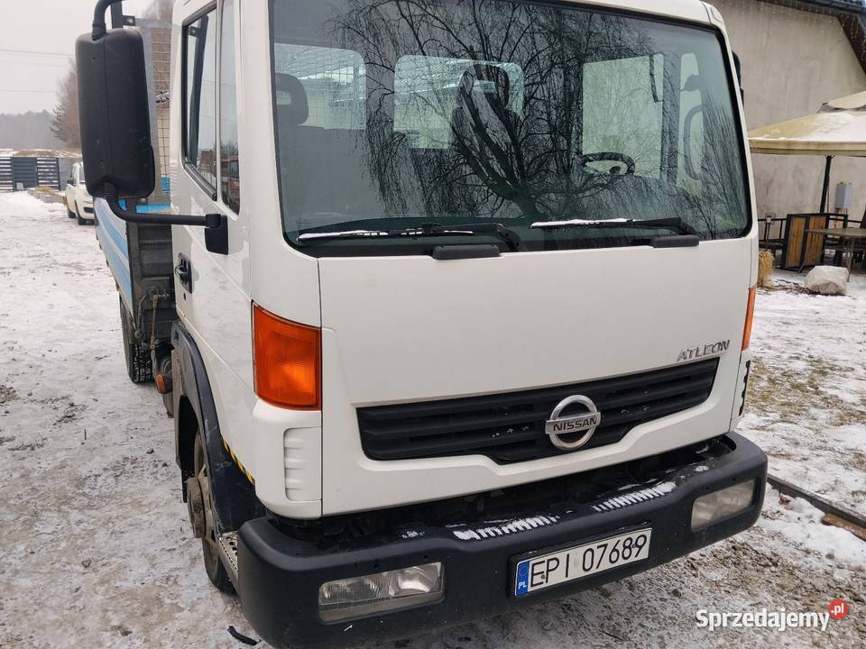Nissan Atleon Wywrotka 3500 KatB Moscot Iveco nieuszkodzony Piotrków Trybunalski