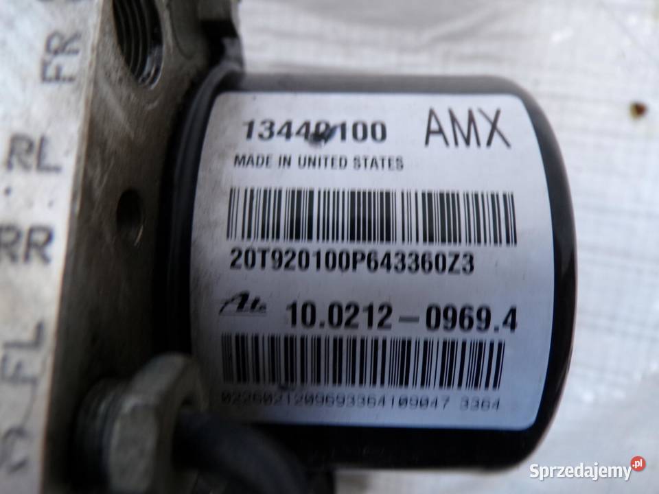 POMPA HAMULCOWA ABS OPEL ASTRA IV J 16 CDTI osobowe