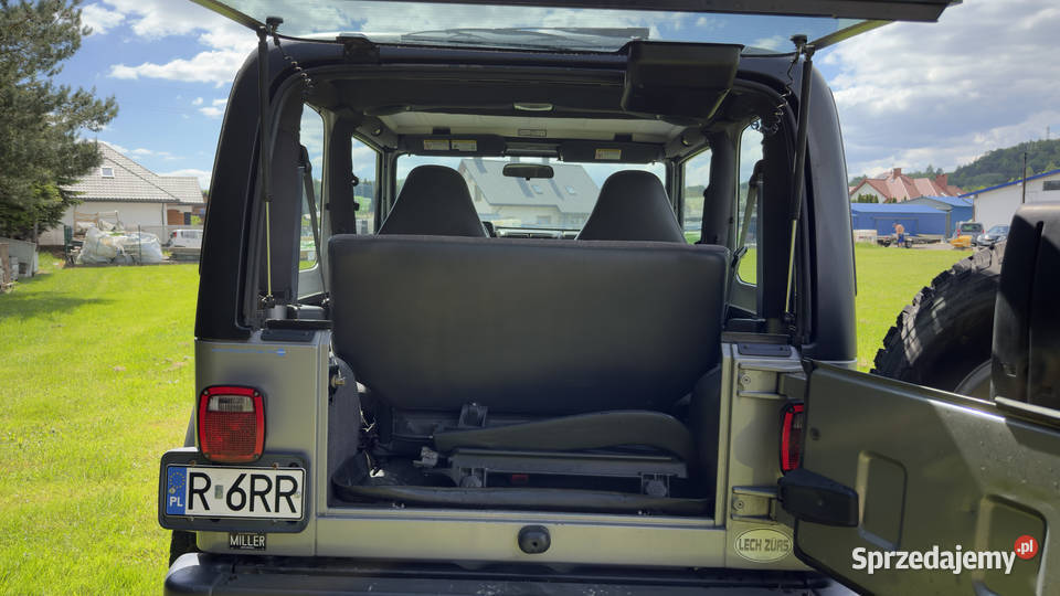 Jeep Wrangler TJ 40 MANUAL szary podkarpackie Rymanów