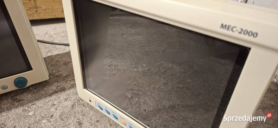 Kardiomonitory Mindray MEC 2000 dwa Czytaj opis Sprzęt medyczny