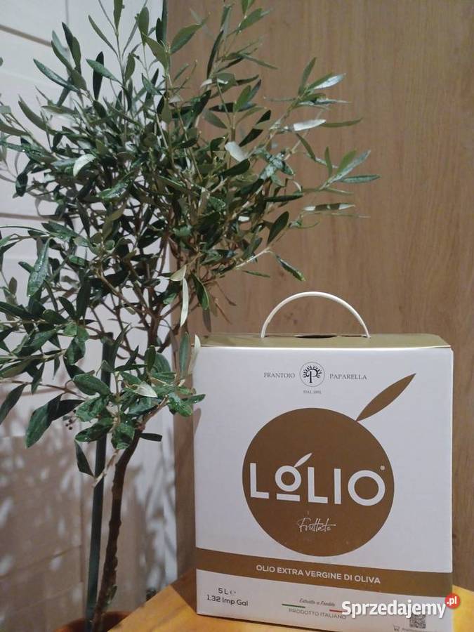 Włoska oliwa virgin Fruttato coratina 5l dolnośląskie Gniechowice