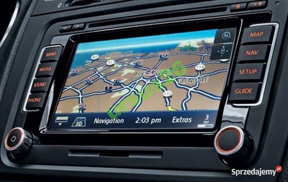 POLSKIE MENU RNS 510 VW SKODA COLUMBUS NAWIGACJA Nawigacje GPS Łódź