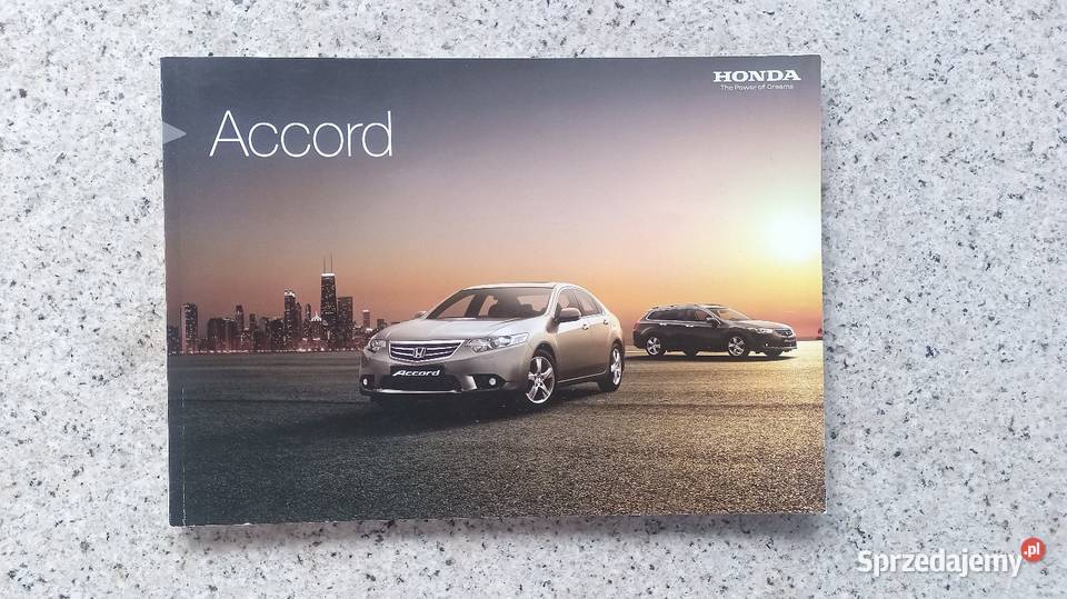HONDA Accord VIII CU12 Prospekt śląskie