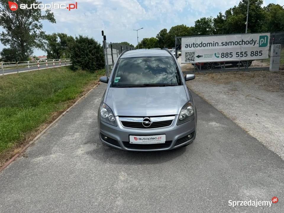 Opel Zafira Raty 18 benz 140 7 osobowy Klima
