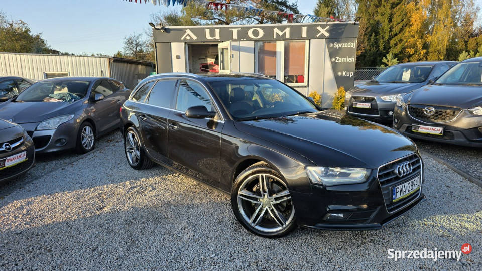 Audi A4 LIFT 30 TDI Duża Navi Ledy Skóra SLINE czujnik zmierzchu A4 Świdnica sprzedam