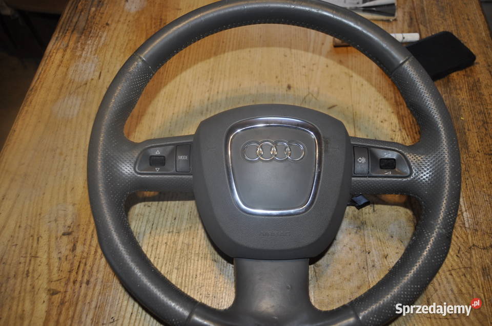 Audi A6 C6 Kierownica poduszka Multi Jasna Skóra Sierakowice