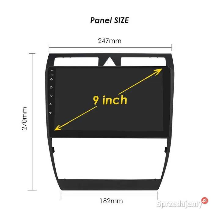 Radio Android 10 Audi A6 2 S6 RS6 9704 wifi gps Radioodtwarzacze