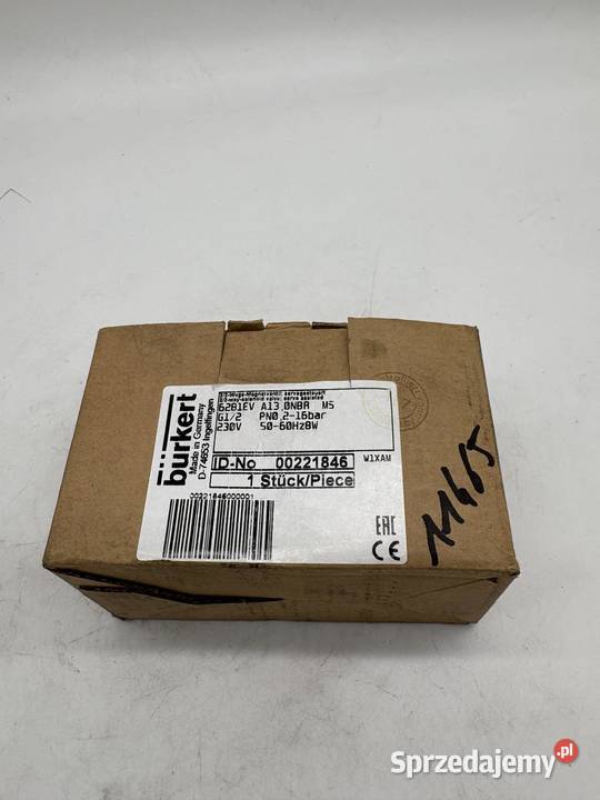Burkert 6281EV 0221846 Elektrozawór 230V mazowieckie Warszawa