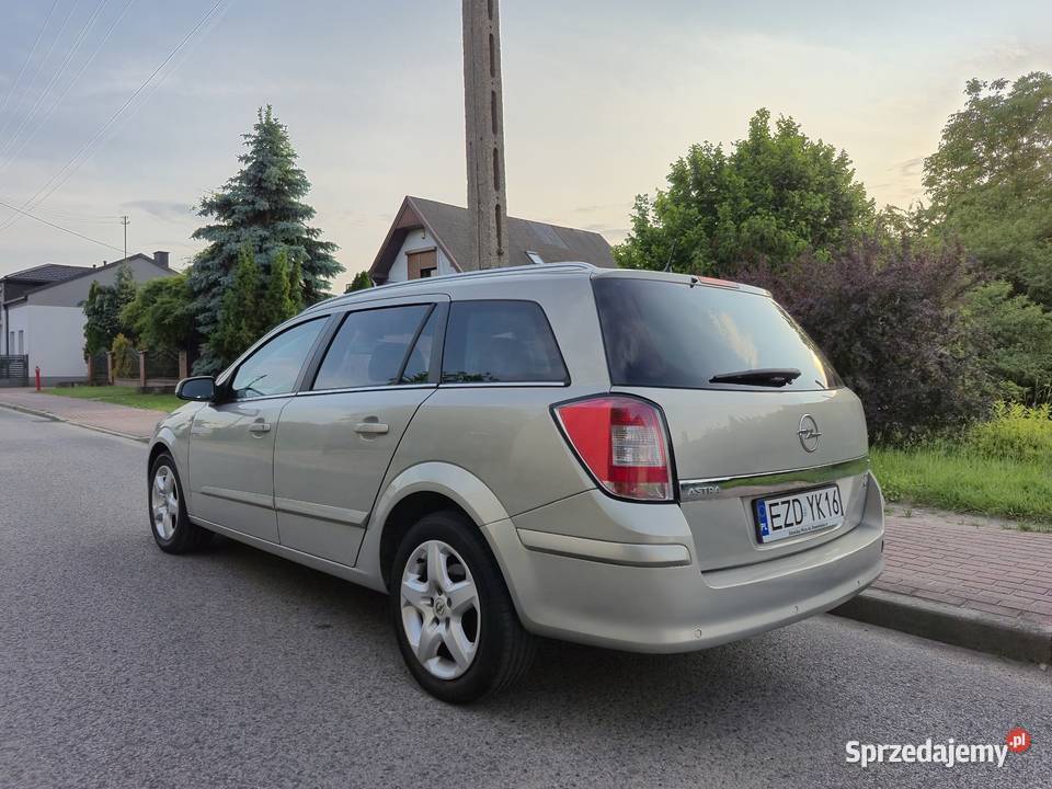 Opel Astra HSuper stanSprawna klimaBez grama 116KM łódzkie Radomsko sprzedam