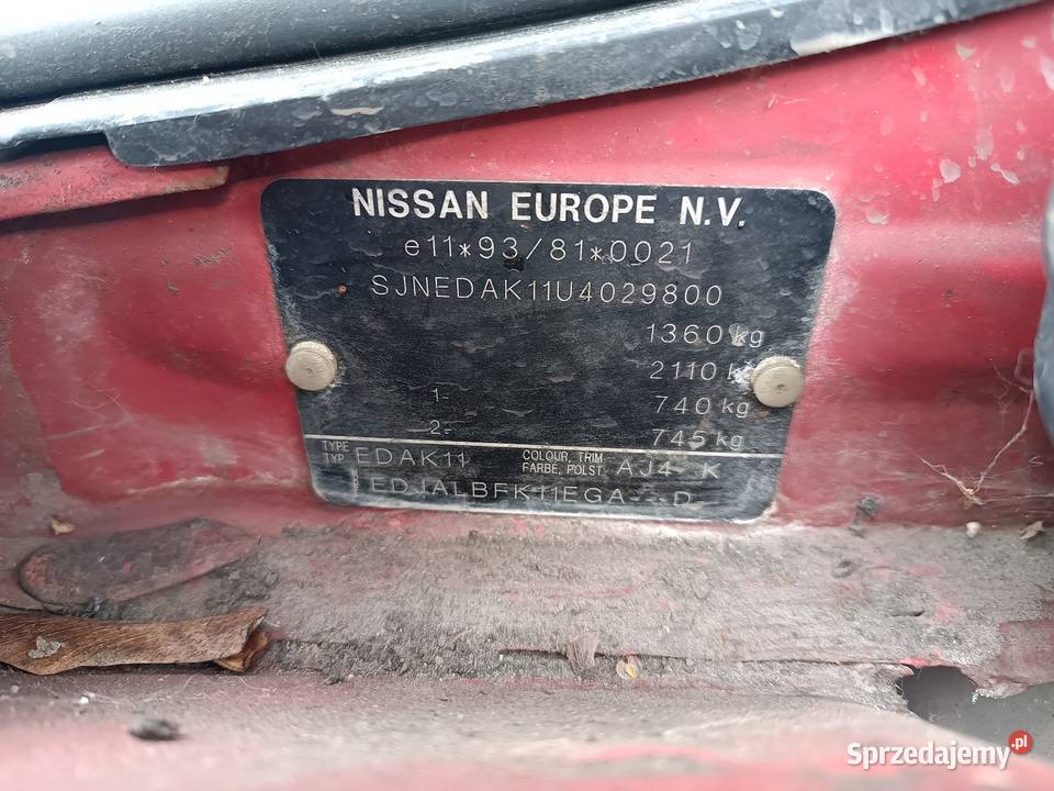 silnik 14 16v CGA3DE Nissan Micra almera SWAP sprzedam