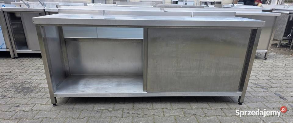 Stół Gastro z Szafką Drzwi Suwane 2006085 M1307 Nowe Skalmierzyce