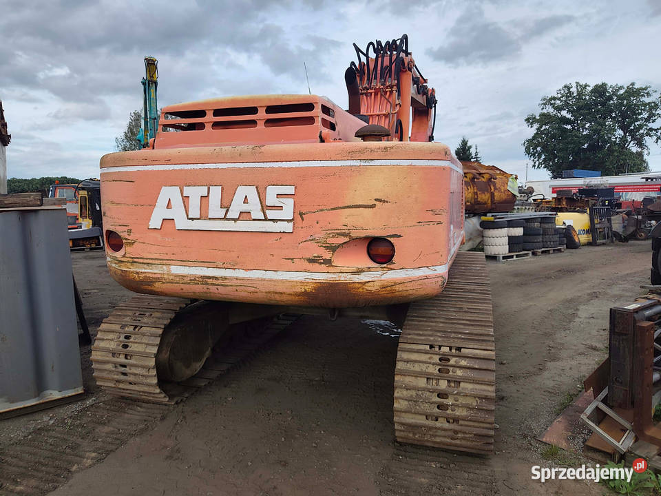 Koparka ATLAS 1704 LC Maszyny budowlane Strzyżew