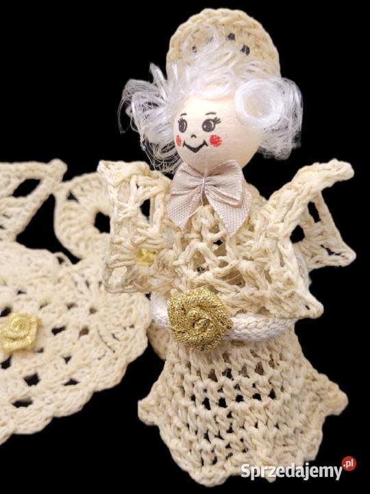 Zestaw ozdób na choinkę ręcznie wykonanych Krzywaczka