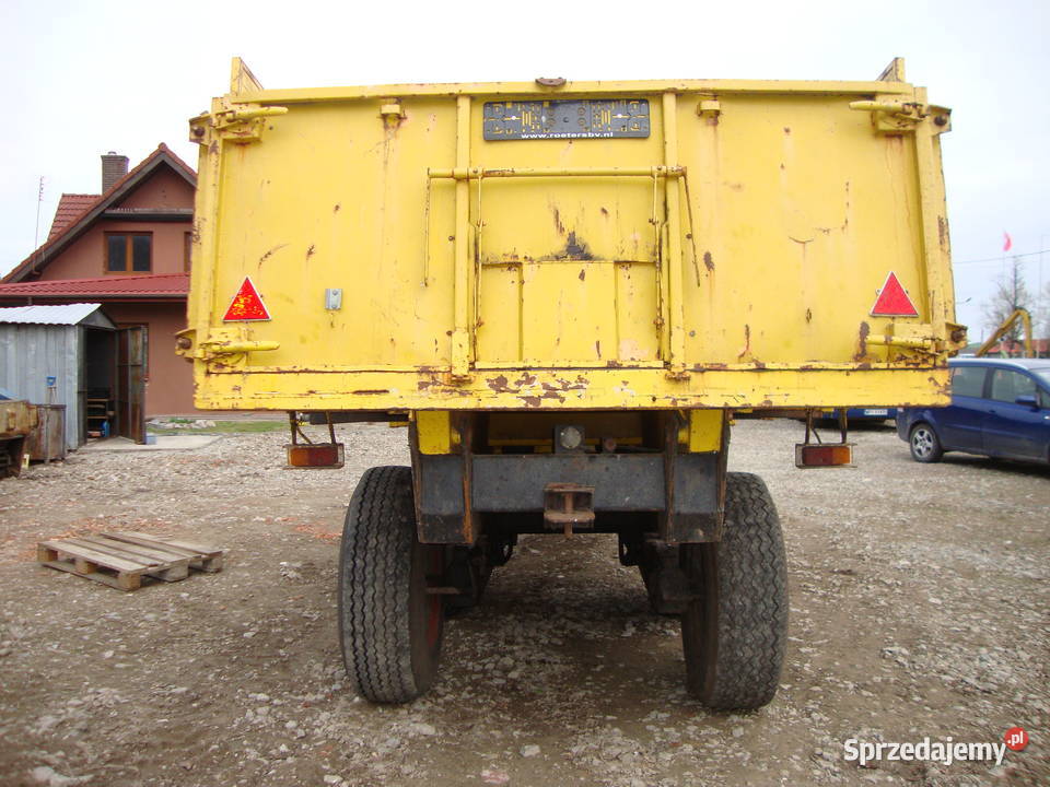 przyczepa Velsa ładowność 12 ton tandem Pozostałe Czaplinek