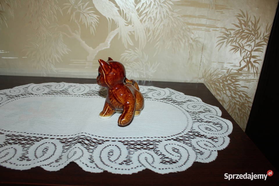 Kotek Porcelit Ceramika PRL Chorzów