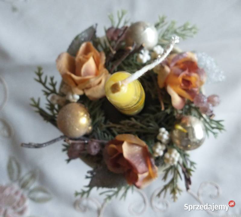 Stroik adwentowyświąteczny Boże Narodzenie wielkopolskie Krotoszyn