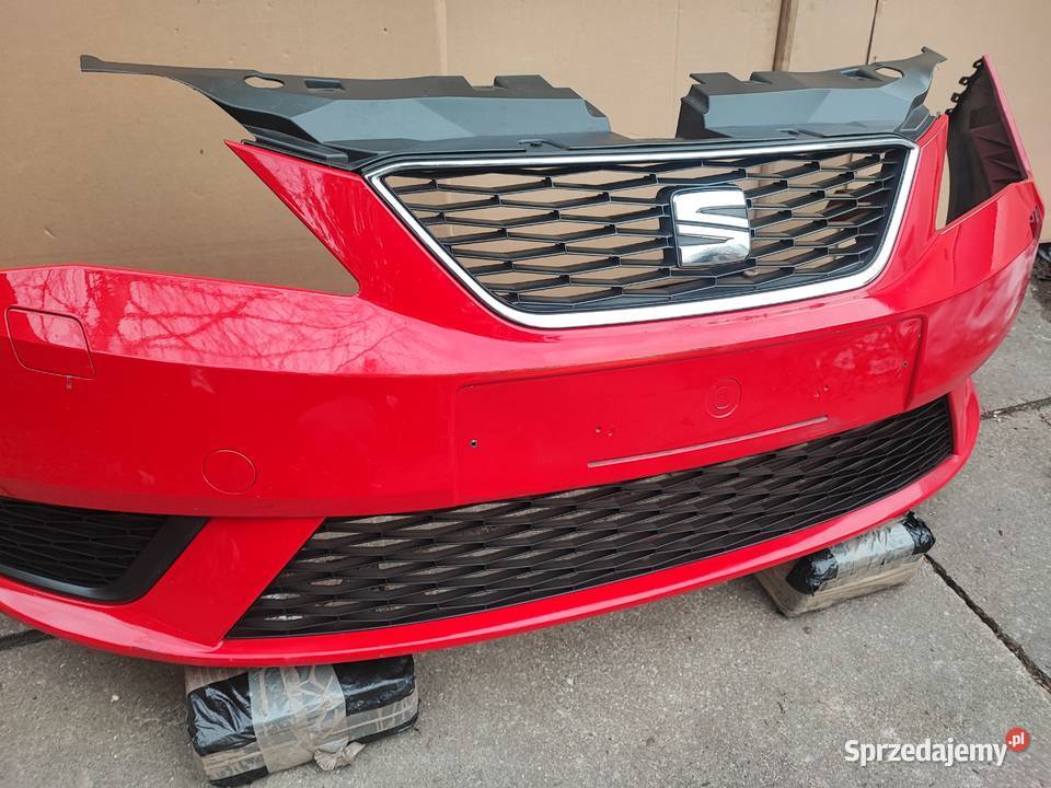Zderzak przedni Seat Ibiza 4 spryskiwacze ls3h