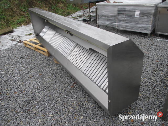 OKAP GASTRONOMICZNY TRAPEZOWY Z FILTRAMI 3108040 Ostrów Wielkopolski