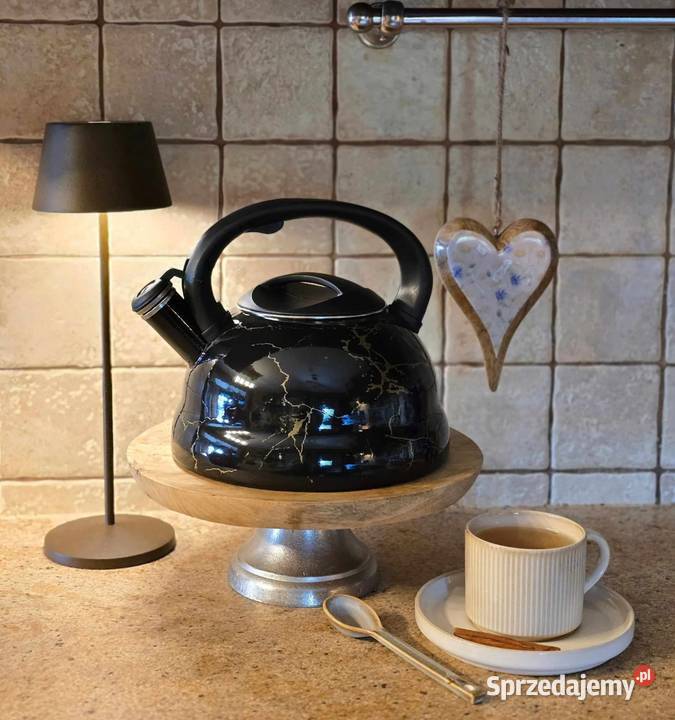Czajnik marmur czarny Szczecin