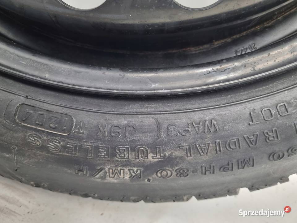 KOŁO DOJAZDOWE Opel Vectra C Astra H dojazdówka Koła lubelskie