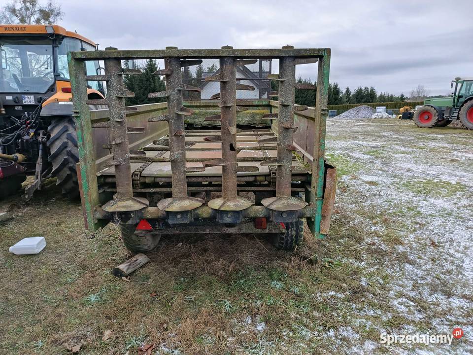 Sprzedam rozrzutnik obornika 4 tony Kwilcz
