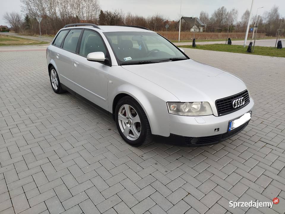 Audi A4 B6 18 Turbo 150 Benzyna 2002 KOMBI wspomaganie kierownicy Świdnik